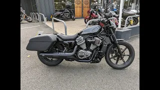 2023 HARLEY DAVIDSON NIGHTSTER 975 WITH MANY EXTRAS INCLUDING S&S PIPE AND LOCKABLE PANNIERS