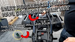 You Need This Essential Motorcycle Everyday Carry EDC Under Seat Ride Saver