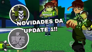 NOVOS ALIENS, NOVOS BOSSES!! NOVIDADES QUE IRÃO CHEGAR NA UPDATE 1 DO BENVERSE PROTECTOR - ROBLOX