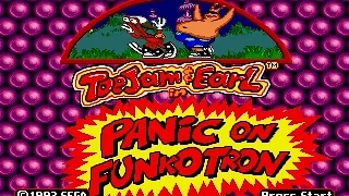 Mega Drive Longplay [424] Toejam and Earl in Panic on Funkotron