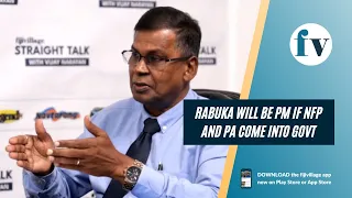 Sitiveni Rabuka will be PM if NFP and People’s Alliance come into Govt – Prof. Prasad | 16/11/2022