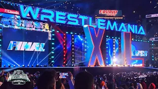 WWE WrestleMania XL Night 1 The Final Boss The Rock Live Entrance Crowd Reaction