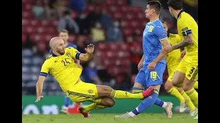 Marcus Danielson's red card: Sweden defender sent off vs Ukraine for horrible tackle