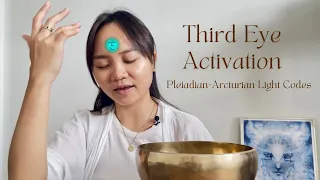 Third Eye Activation | Pleiadian-Arcturian Light Language