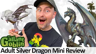 Adult Silver Dragon - WizKids D&D Icons of the Realms Prepainted Minis