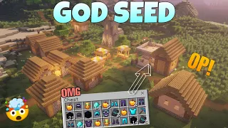 🔥[GOD SEED]🔥 Perfect Spawn 🤯 | Seed for Minecraft Bedrock & Pocket Edition | Minecraft Seed