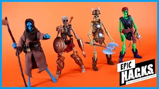 Boss Fight Studio EPIC H.A.C.K.S. WAVE 1 6" 1/12 SKELETONS Action Figure Review
