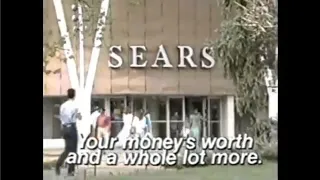 Late 80s Sears Commercials