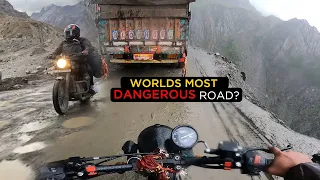 CROSSING THE WORLD'S MOST DANGEROUS ROAD ON MY JAWA 42 2.1| Zojila pass | Ladakh bike ride 2022