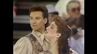 Marina Klimova and Sergei Ponomarenko 1990 Worlds (Halifax) Free Dance "My Fair Lady"