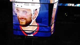 2018 Columbus Blue Jackets playoff open video and ice presentation