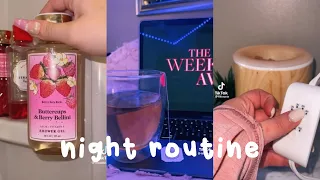 night routines asmr! (skincare, shower, snacks, etc)