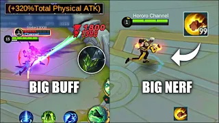 SECRET BUFF AND NERF?! ARGUS AND CHOU