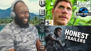 Pitch Meeting Vs. Honest Trailers | Jurassic World | Reaction