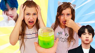 TURN THIS SLIME INTO ANYTHING BTS CHALLENGE! | JKrew