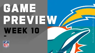 Los Angeles Chargers vs. Miami Dolphins | NFL Week 10 Game Preview