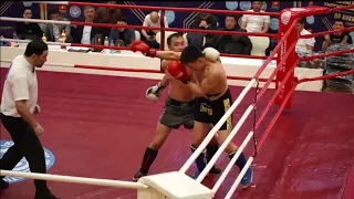 ЧЕМПИОНАТ КР ПО КИКБОКСИНГУ РАЗДЕЛ: ЛОУ-КИК 2021 BAZYLOV SYIMYK VS ALTYNBEKOV RYSKELDI