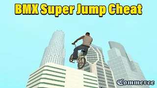 GTA San Andreas BMX Bike Mega Jump Cheat Code