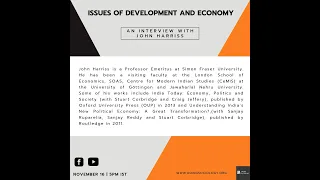Issues Of Development and Economy: An Interview with John Harriss