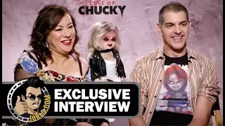 Jennifer Tilly & Don Mancini interview - CULT OF CHUCKY (2017) horror movie