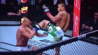 Steve Bosse vs Thiago Santos. One hit KO. +18 || Savage 2017