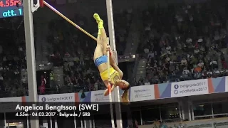 Angelica Bengtsson (SWE) - 4.55m - winning bronze medal!