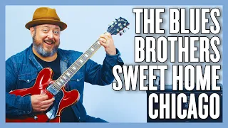 The Blues Brothers Sweet Home Chicago Guitar Lesson + Tutorial