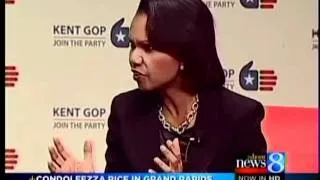 Condi Rice in GR for GOP event