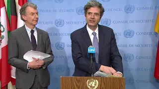 Germany and France on Ukraine - Security Council Media Stakeout (20 May 2019)