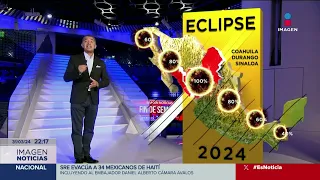 Eclipse total de sol: ¿Cuándo será? | Imagen Noticias con Enrique Sánchez