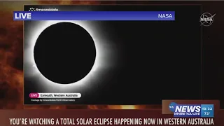 Total solar eclipse over western Australia | NASA