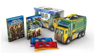 MOVIE UNBOXING: TMNT Ninja Turtles Blu-Ray DVD Collectible Lunch Box Gift Set