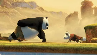 Po (🐼) Training Scene | Kung Fu Panda