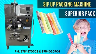 Sipup packing machine  #ice_candy #pepsi_pouchsealing #sipup #icelolly