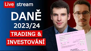 JAK NA DANĚ 2023/2024 – návod, jak vyplnit daňové přiznání pro trading a investování, Matěj Nešleha