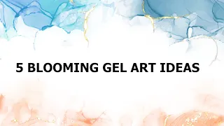 5 BLOOMING GEL ART IDEAS |  SIMPLE NAIL ART DESIGN BY LITTLE ART