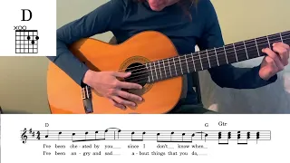 Mamma Mia - Guitar Lesson - Music in the link below