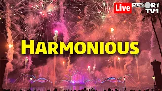 🔴Live: Harmonious Fireworks - Ending Only - And Epcot Park Walk-out!