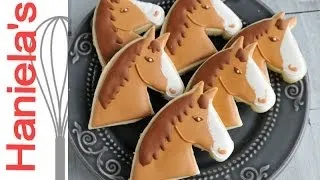 How to Decorate Horse Head Cookies with Royal Icing