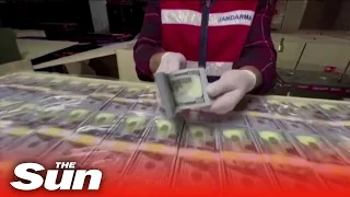 One-billion counterfeit US dollars seized in Turkey