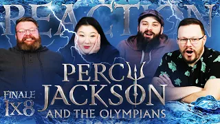 Percy Jackson and the Olympians 1x8 REACTION!! "The Prophecy Comes True"