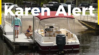 # Karen Alert # Crazy Day - One Unusual Looking Boat