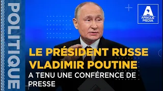 CE 28 MAI, LE PRÉSIDENT RUSSE VLADIMIR POUTINE A TENU UNE CONFÉRENCE DE PRESSE