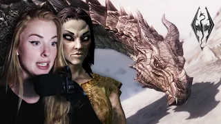 WHERE THE DRAGONS AT? MY FIRST TIME PLAYING SKYRIM! | Skyrim [Part 1]