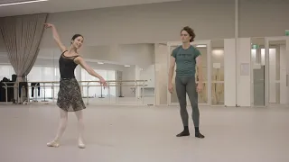 Rehearsing Tschaikovsky Pas de Deux | Counterpointe | Season 2021