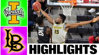 Idaho vs. Long Beach State Highlights | NCAA Men's Basketball | 2022 College Basketball Highlights