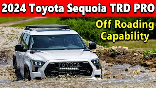 2024 Toyota Sequoia TRD Pro Off Road Capability