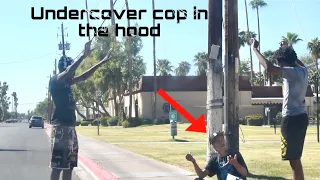 UNDERCOVER COP PRANK IN THE HOOD PART2 “ things got wild”