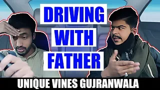 DRIVING WITH BROWN FATHER || Unique MicroFilms || Comedy Skit