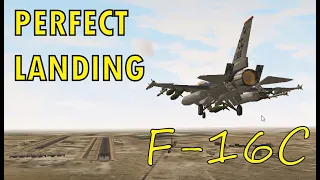 F-16C - Smooth Landing in Combat Simulator | Jane's USAF |